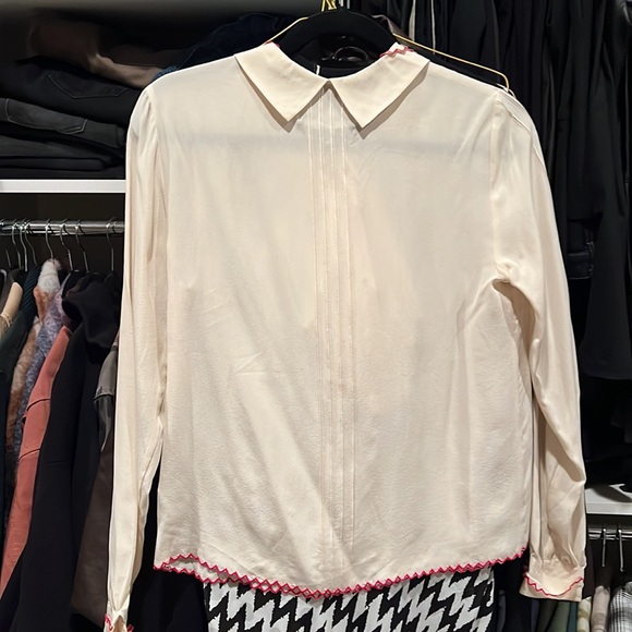 NWT ZADIG&VOLTAIRE Blouse sz Medium - Picture 4 of 4